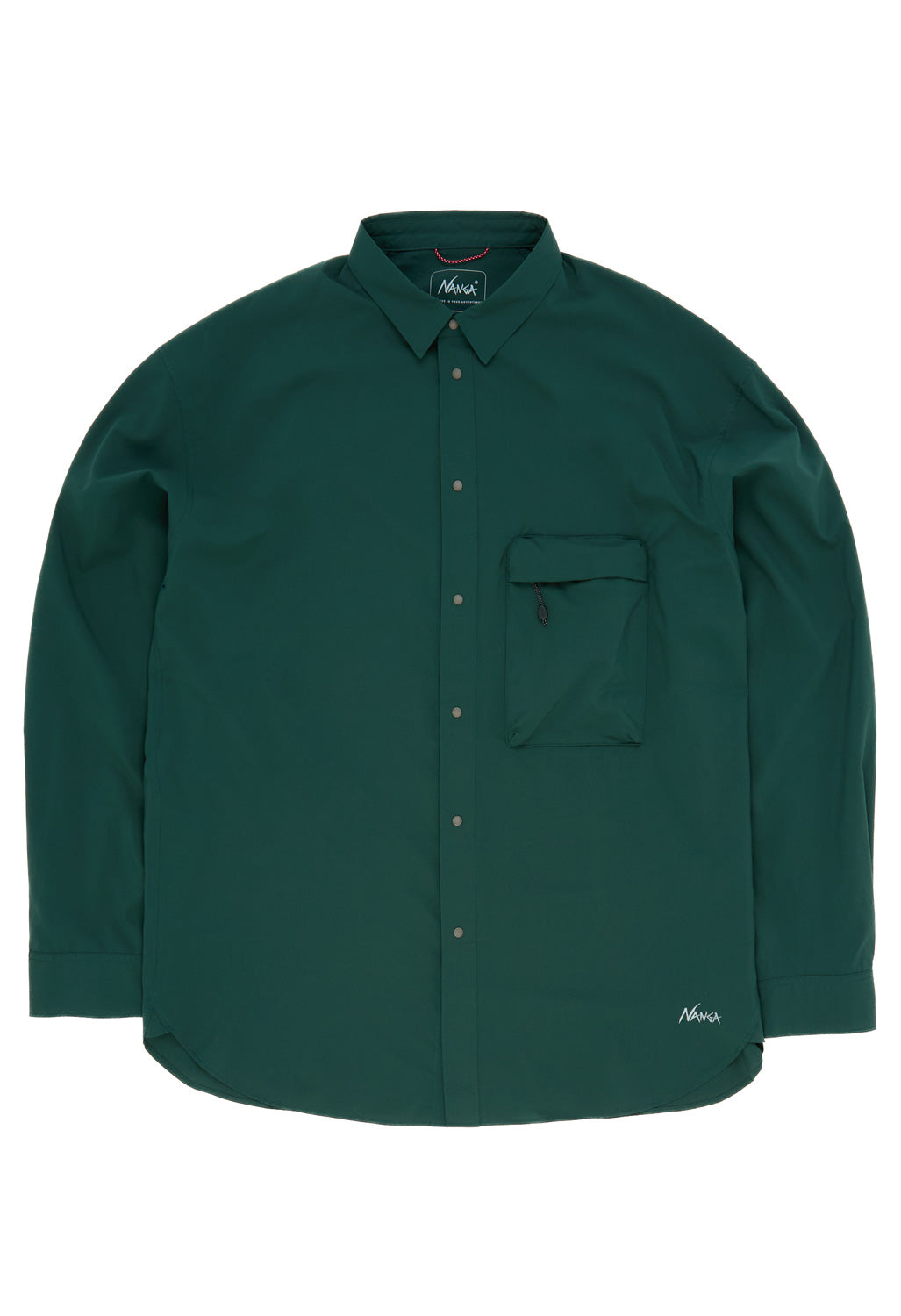 Nanga Men's PLC Excursion Shirt - Green