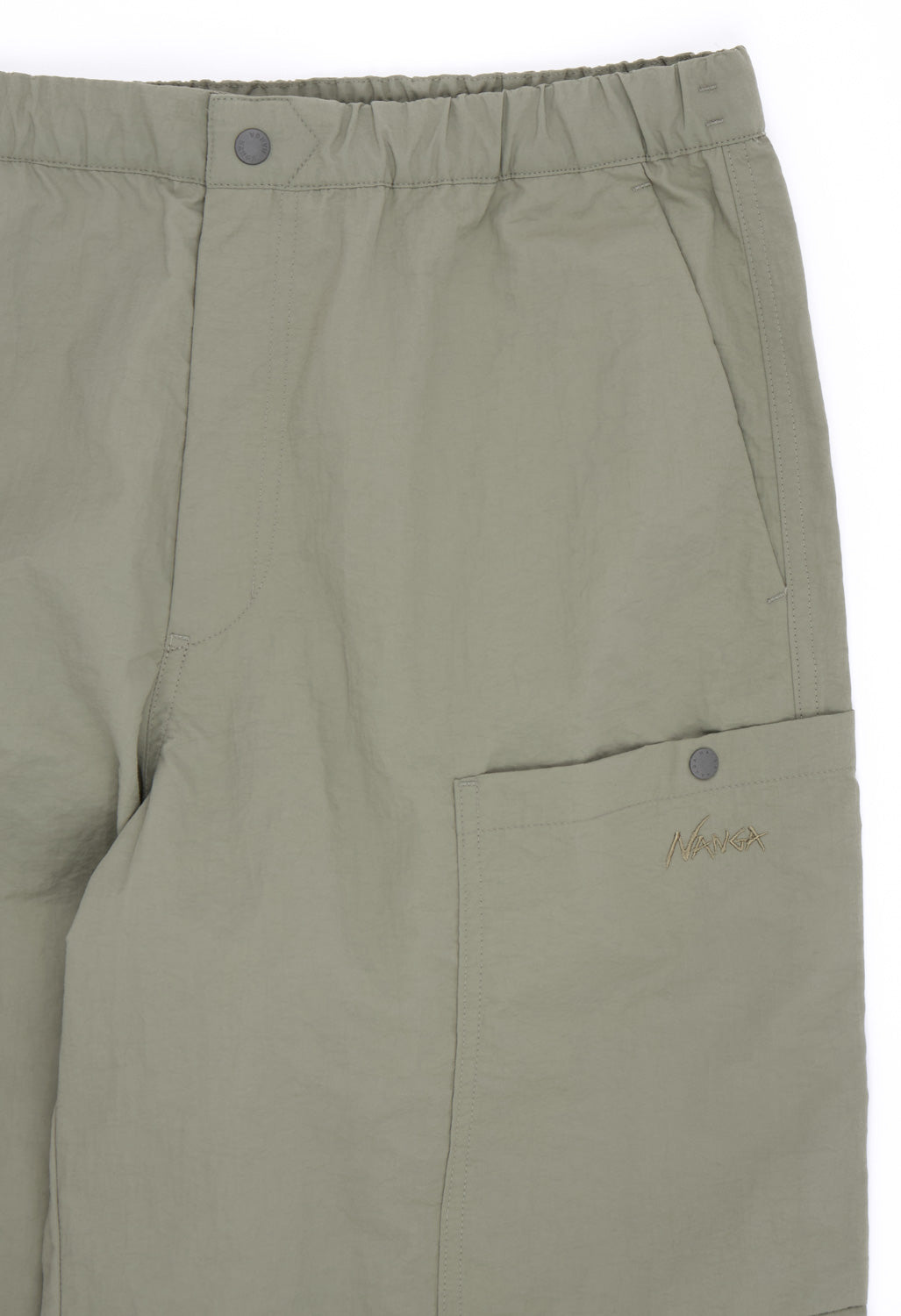 Nanga Men's Nylon Tusser Cargo Pants - Khaki – Outsiders Store UK