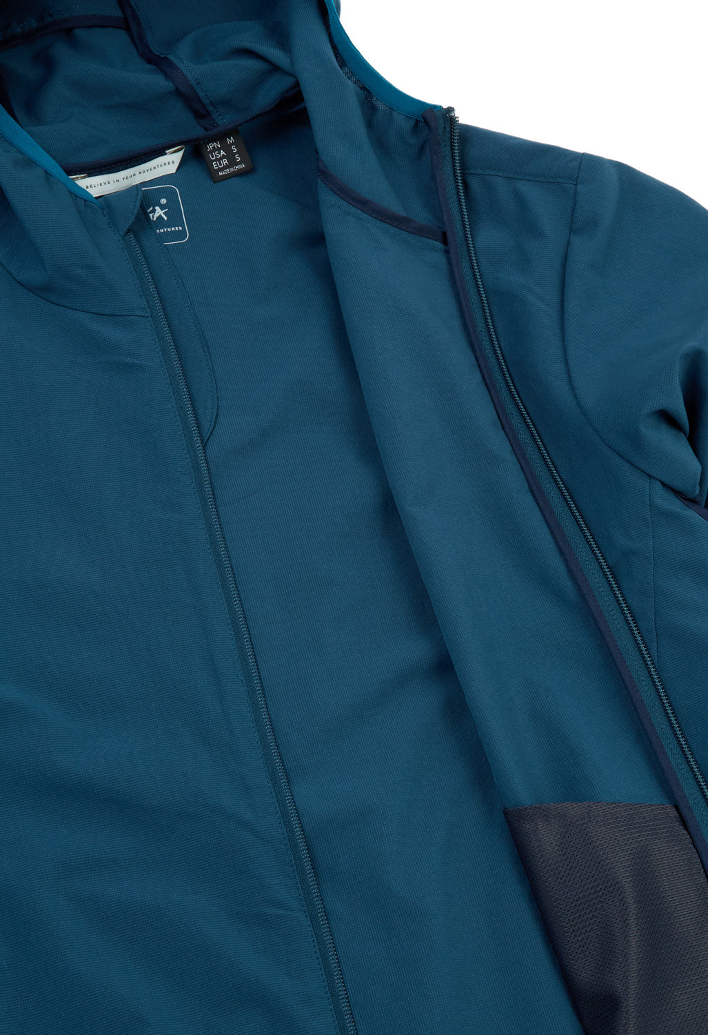 Nanga Men's Dotair Comfy Zip Parka - Blue