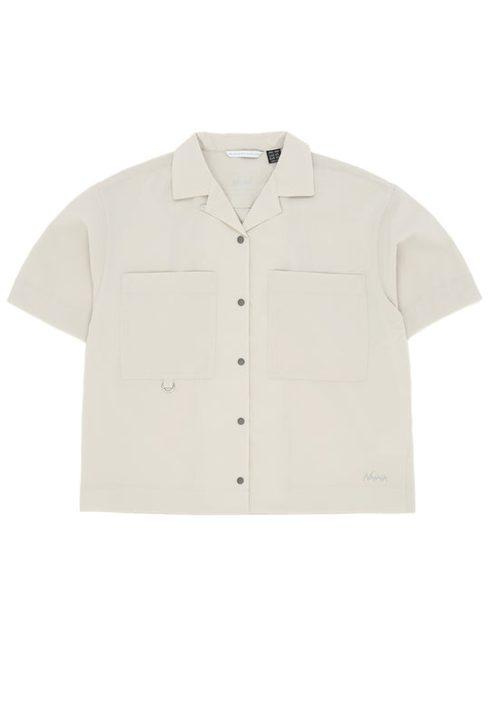 Nanga Women's Dotair Comfy Short Sleeve Shirt - Plum