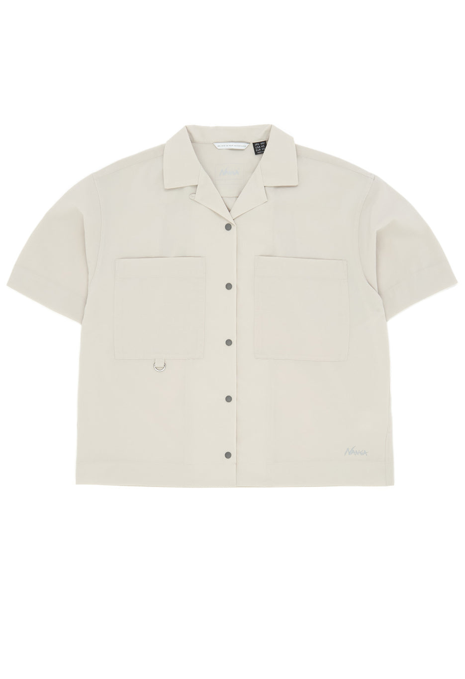Nanga Women's Dotair Comfy Short Sleeve Shirt - Sand Beige