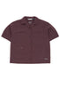 Nanga Women's Dotair Comfy Short Sleeve Shirt - Plum