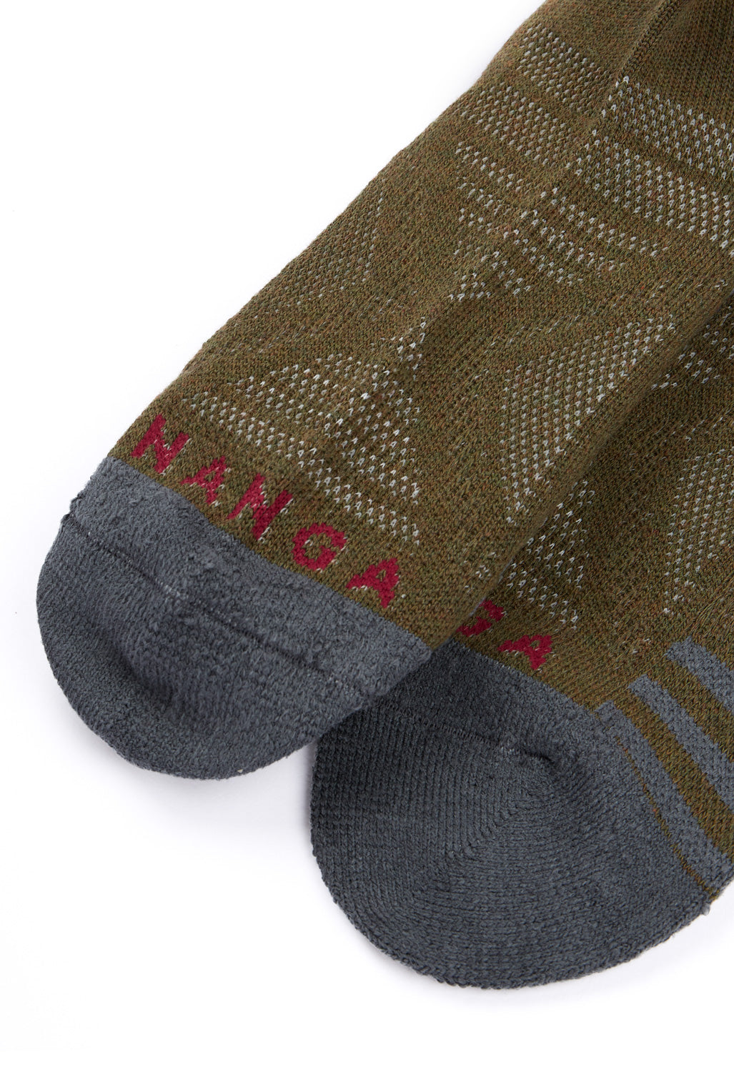 Nanga Power Step Crew Socks - Khaki