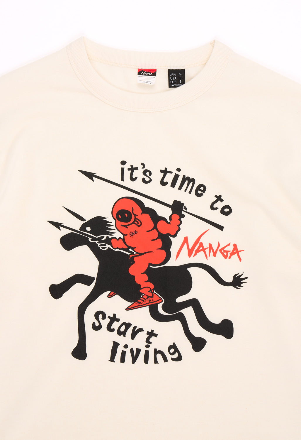 Nanga Men's Eco Hybrid Long Sleeve Tee - White