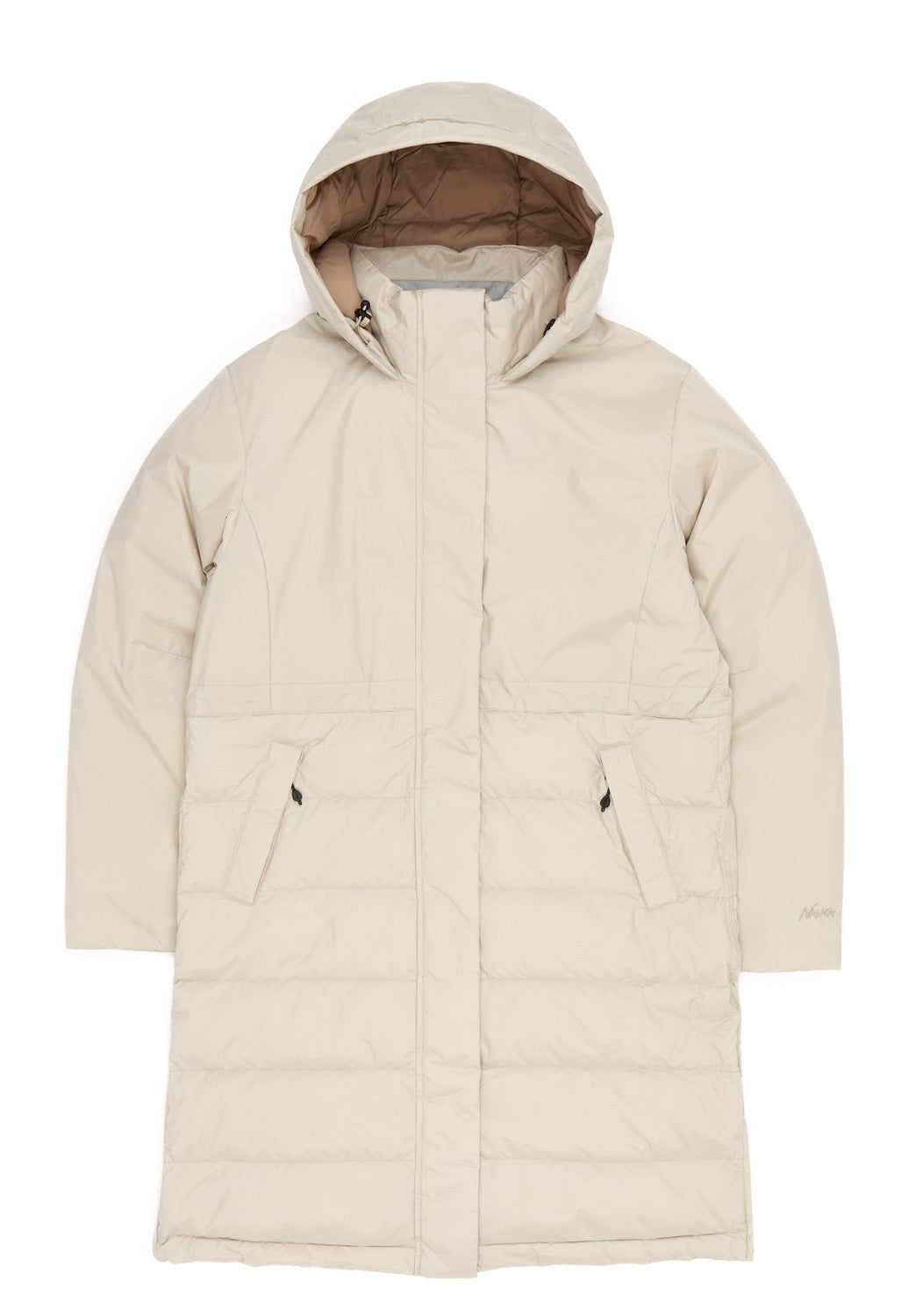 Nanga Women's AT Down Half Coat - Ivory