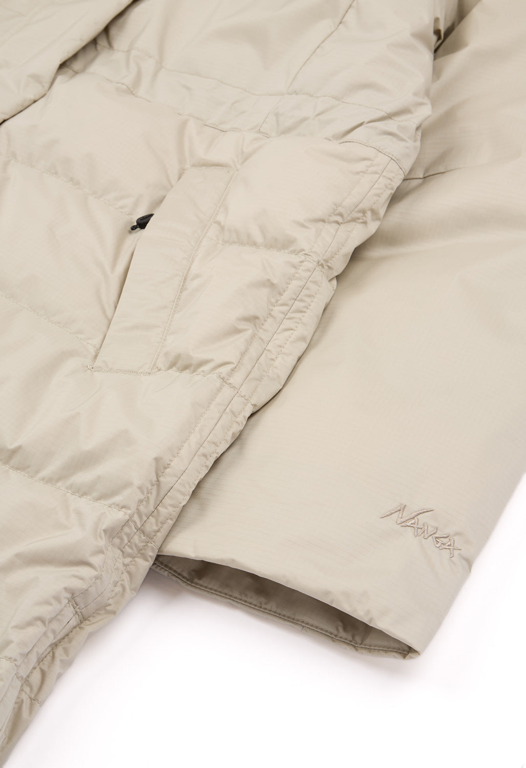 Nanga Women's AT Down Half Coat - Ivory