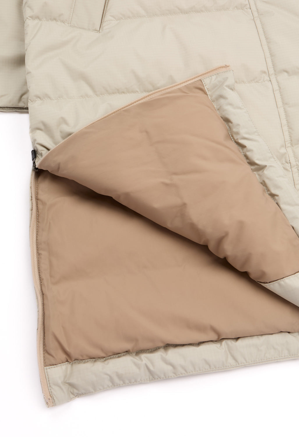 Nanga Women's AT Down Half Coat - Ivory