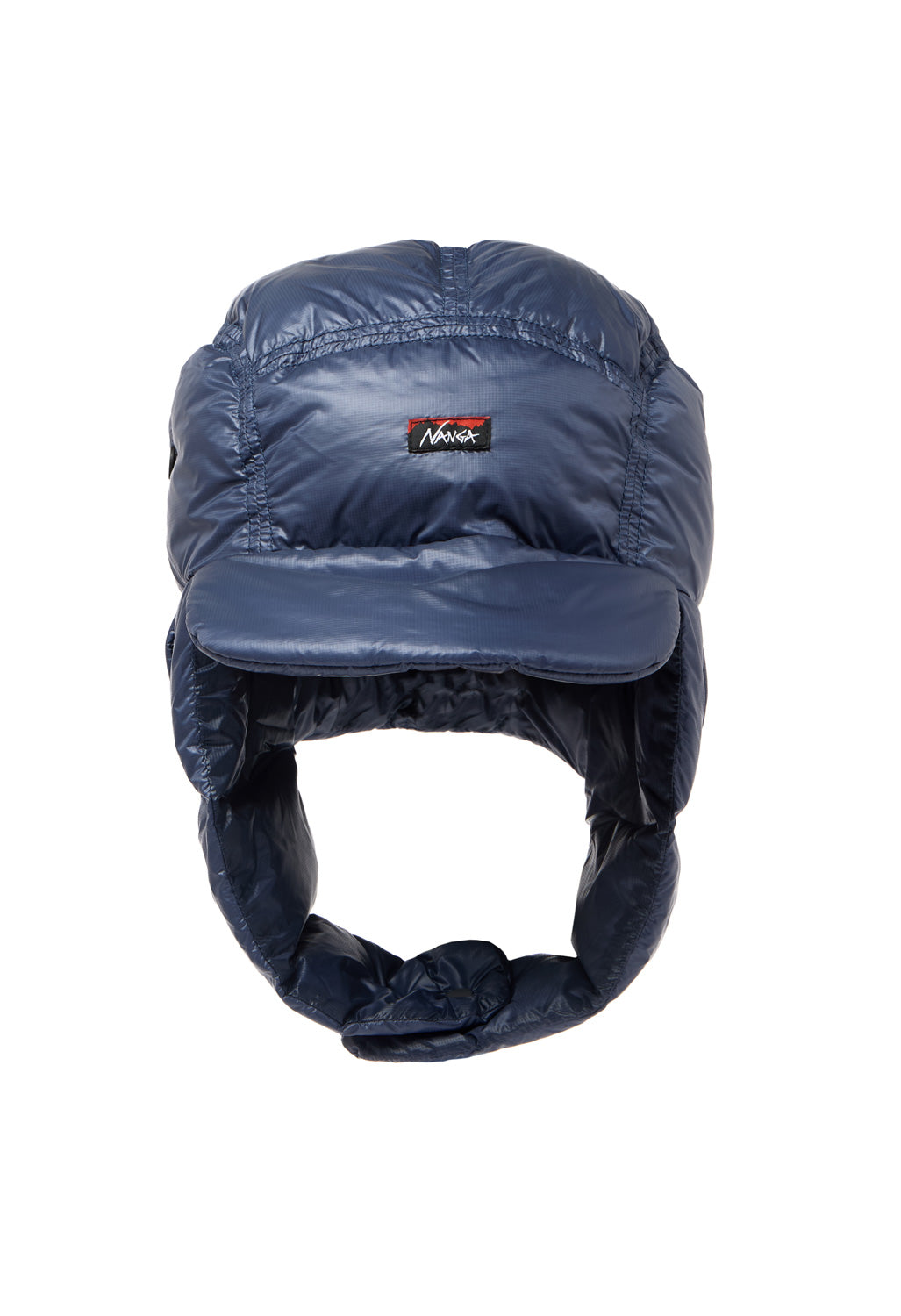Nanga Mountain Lodge Down Ear Flap Cap - Blue
