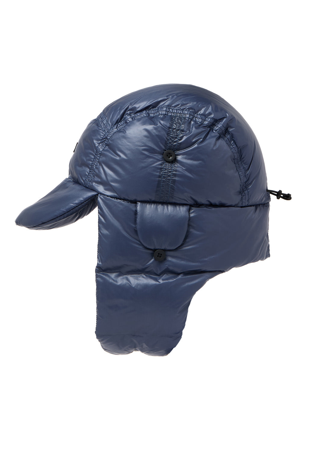Nanga Mountain Lodge Down Ear Flap Cap - Blue