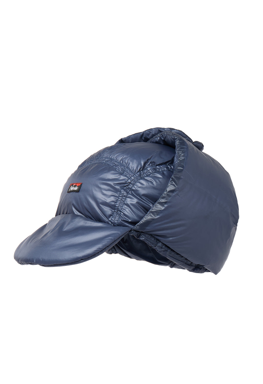Nanga Mountain Lodge Down Ear Flap Cap - Blue