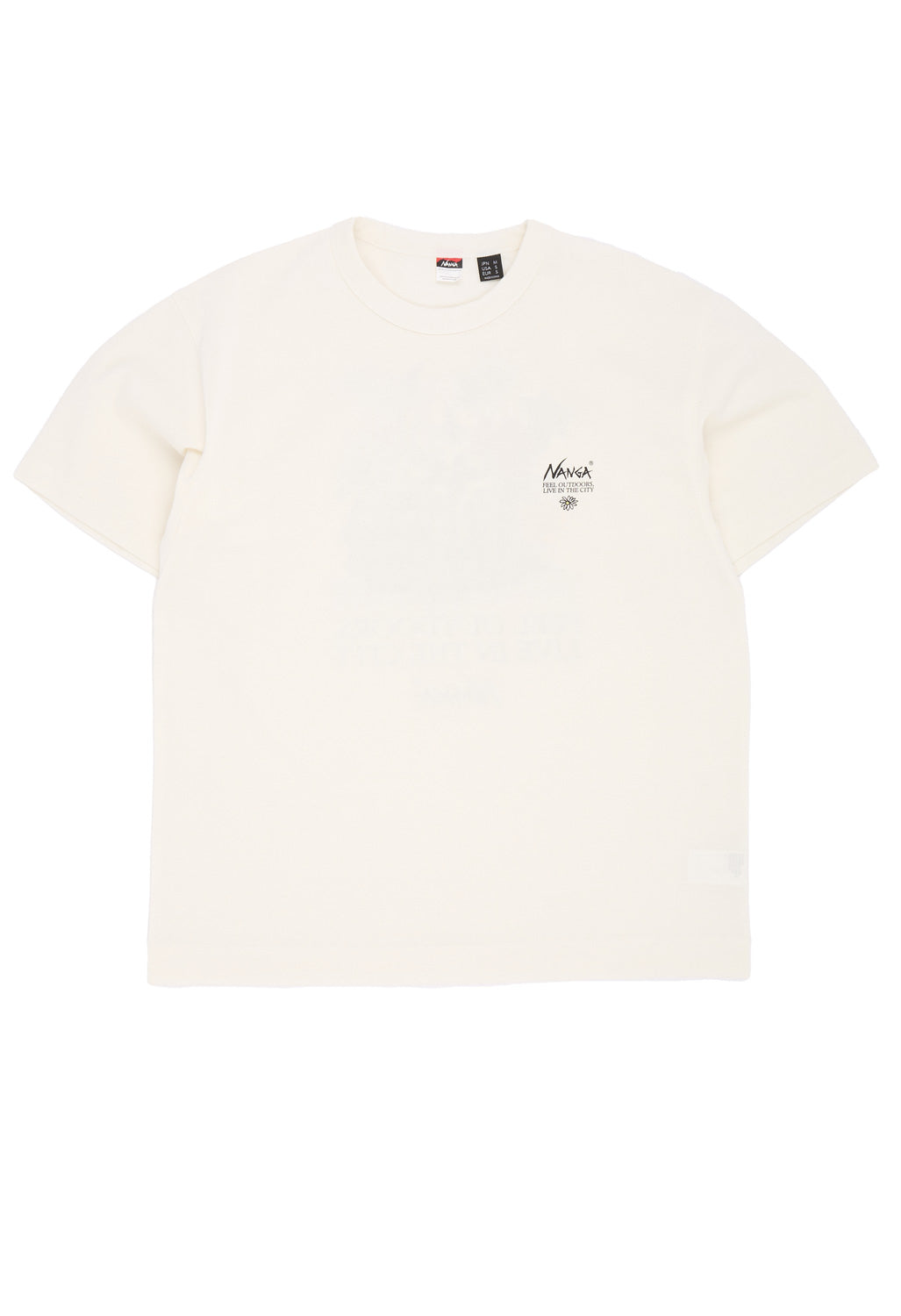 Nanga Men's Eco Hybrid Vintage Flower Tee - White
