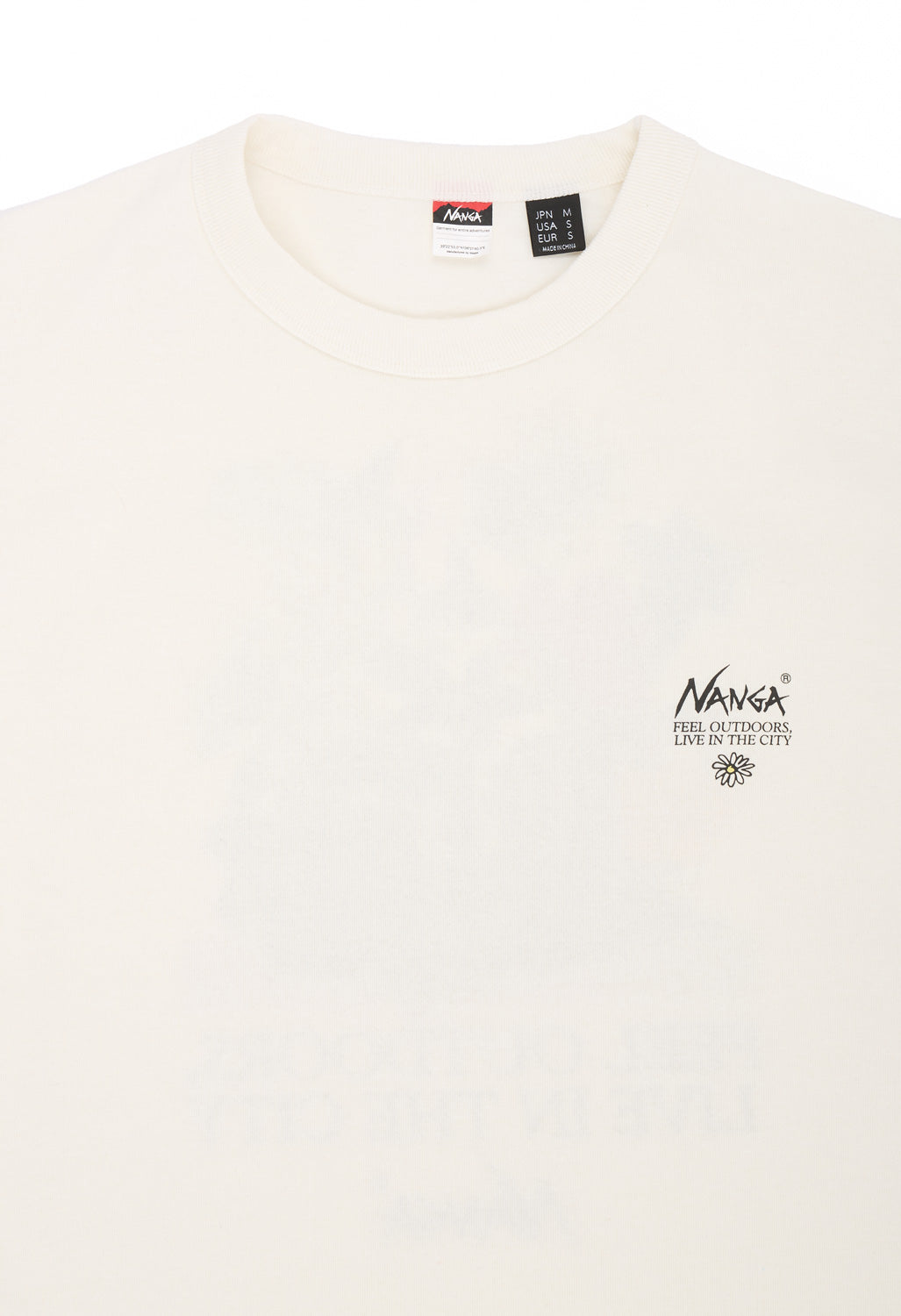 Nanga Men's Eco Hybrid Vintage Flower Tee - White