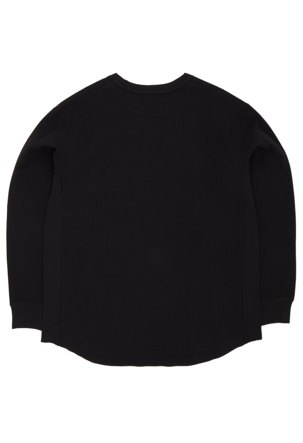 Nanga Men's Airflex Waffle Long Sleeve Tee - Black