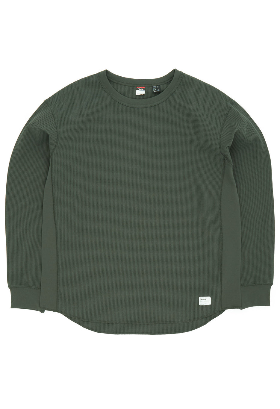 Nanga Airflex® Waffle LS Tee - Olive