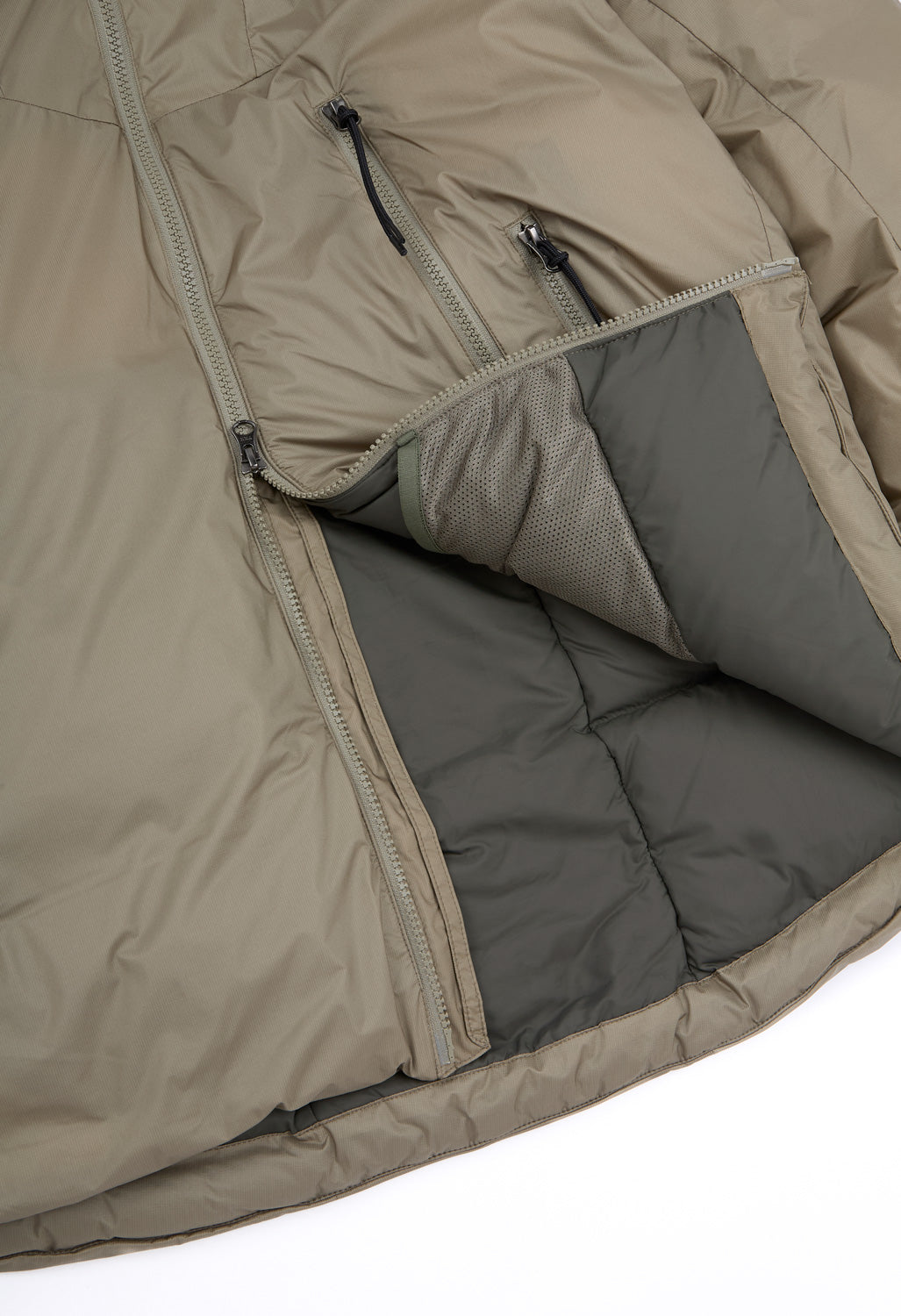 Nanga Men's Mountain Base Down Jacket - Khaki