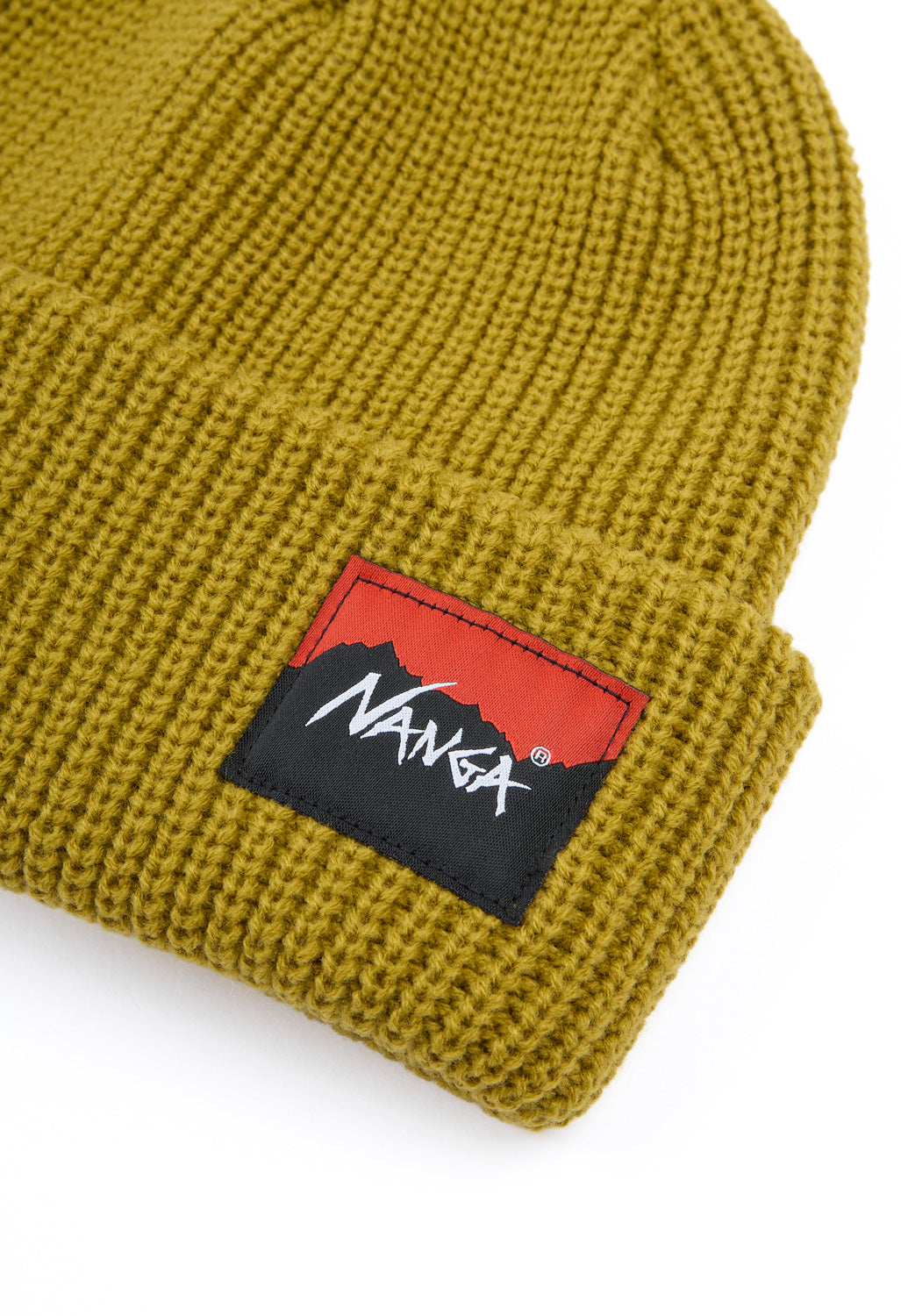 Nanga Box Logo Bulky Beanie - Mustard