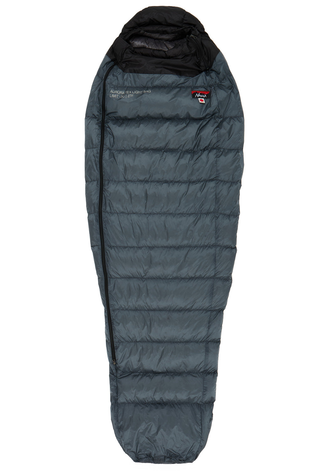 Nanga Aurora Tex Light 380DX Sleeping Bag (Long) - Storm Grey