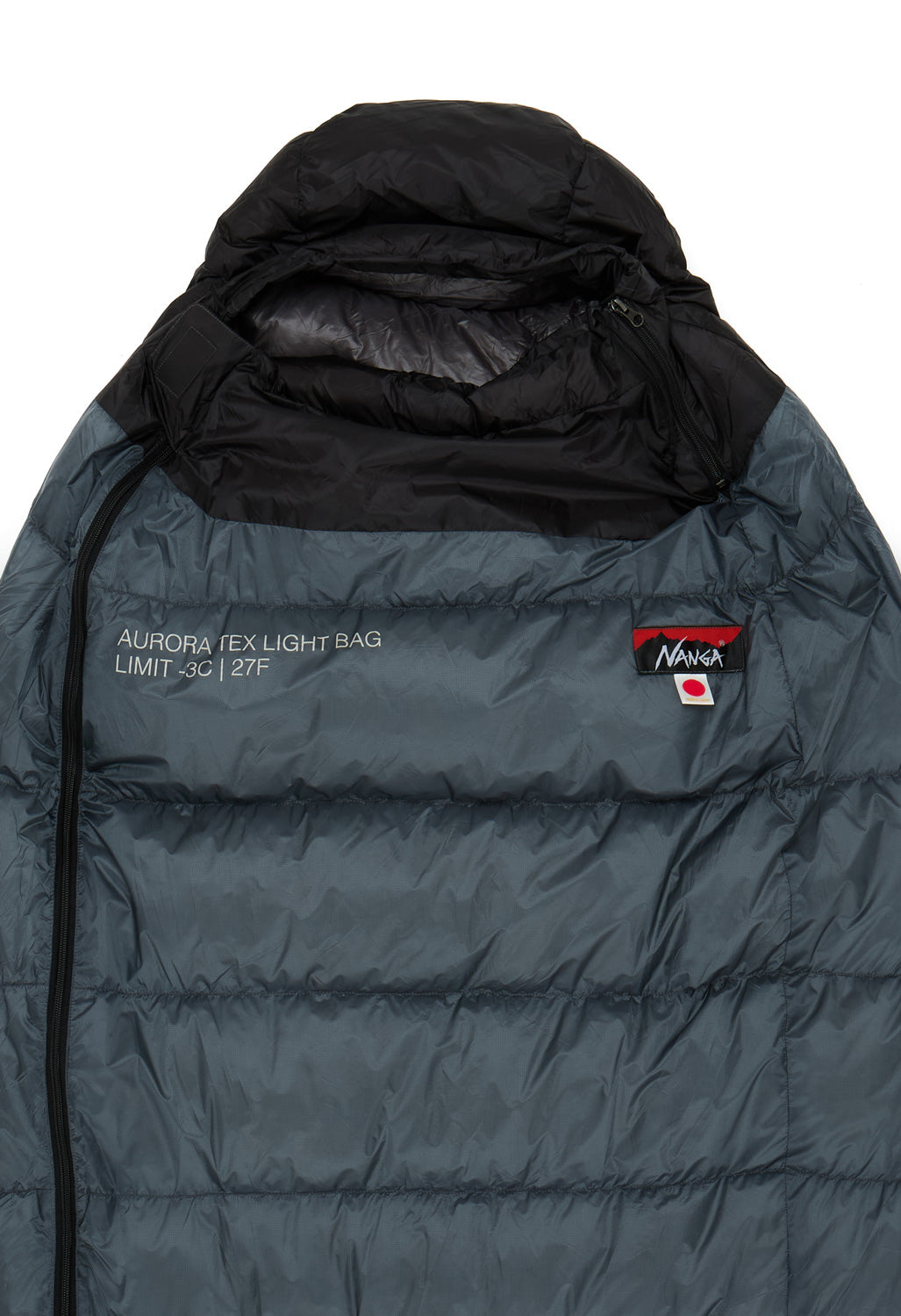 Nanga Aurora Tex Light 380DX Sleeping Bag (Long) - Storm Grey