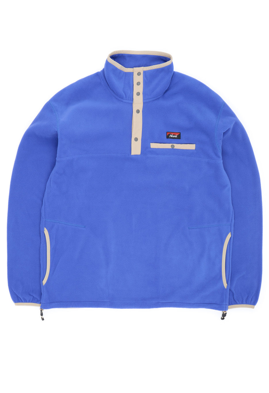 Nanga Men's Air Warm Fleece Top - Blue