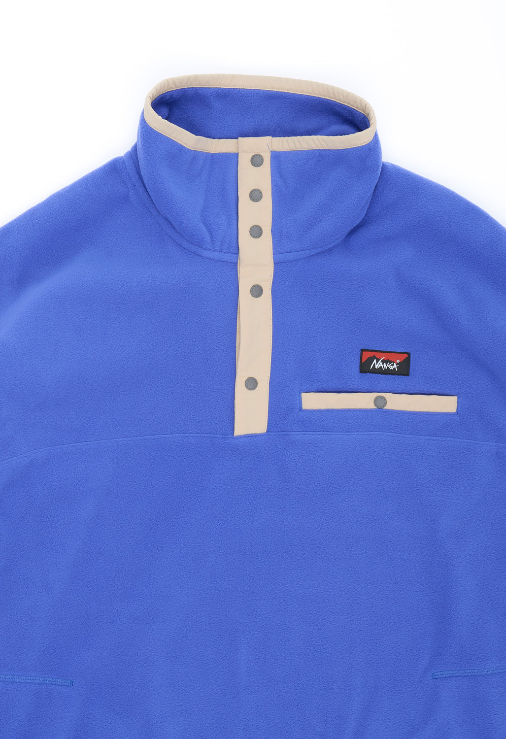 Nanga Men's Air Warm Fleece Top - Blue