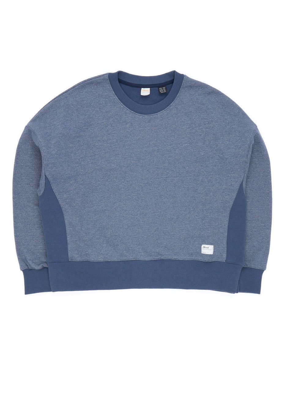 Nanga Women's Eco Hybrid Sweatshirt - Blue