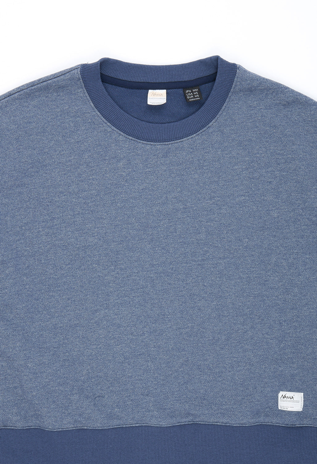 Nanga Women's Eco Hybrid Sweatshirt - Blue