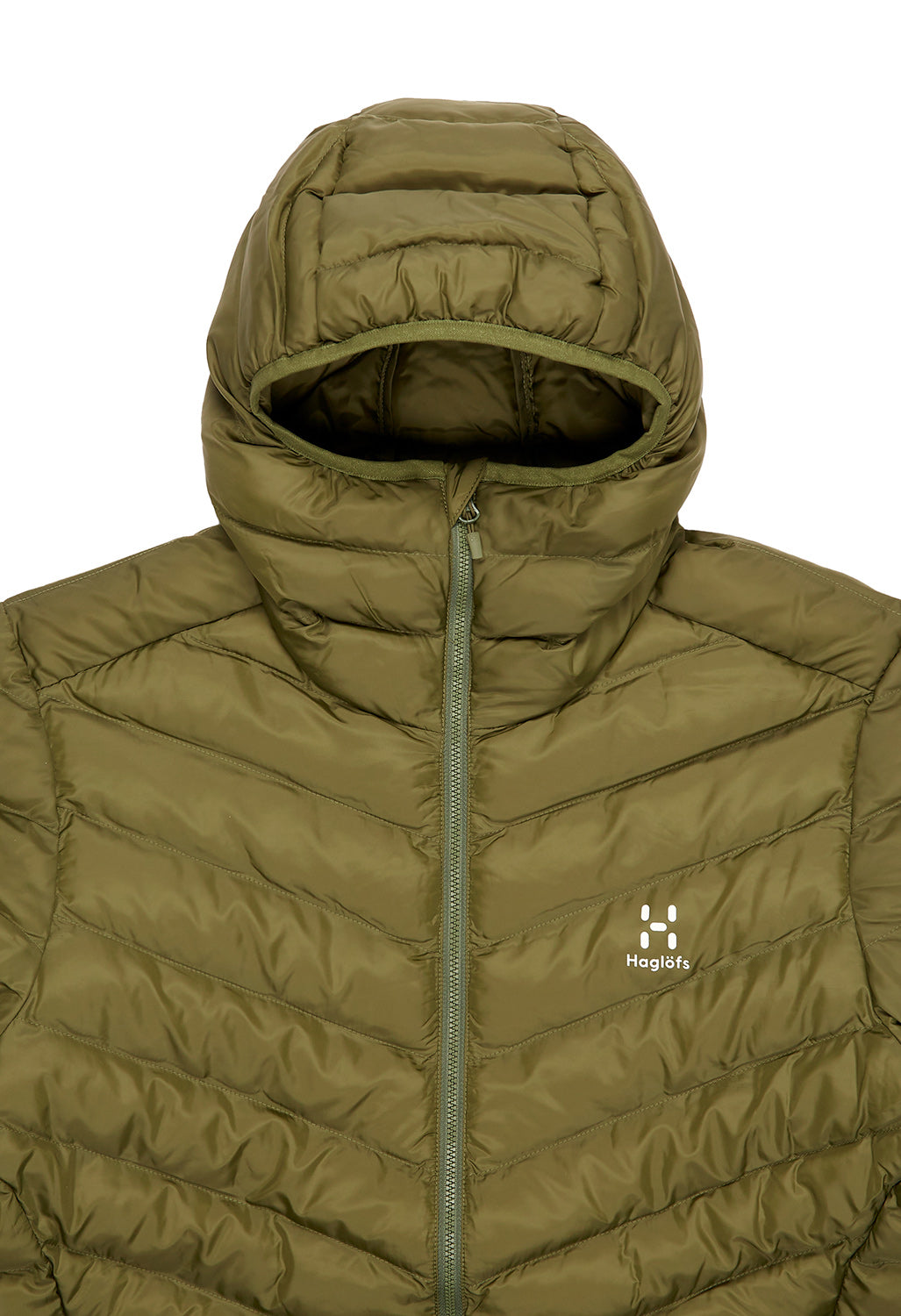 Haglöfs Men's Sarna Mimic Hooded Jacket - Olive Green