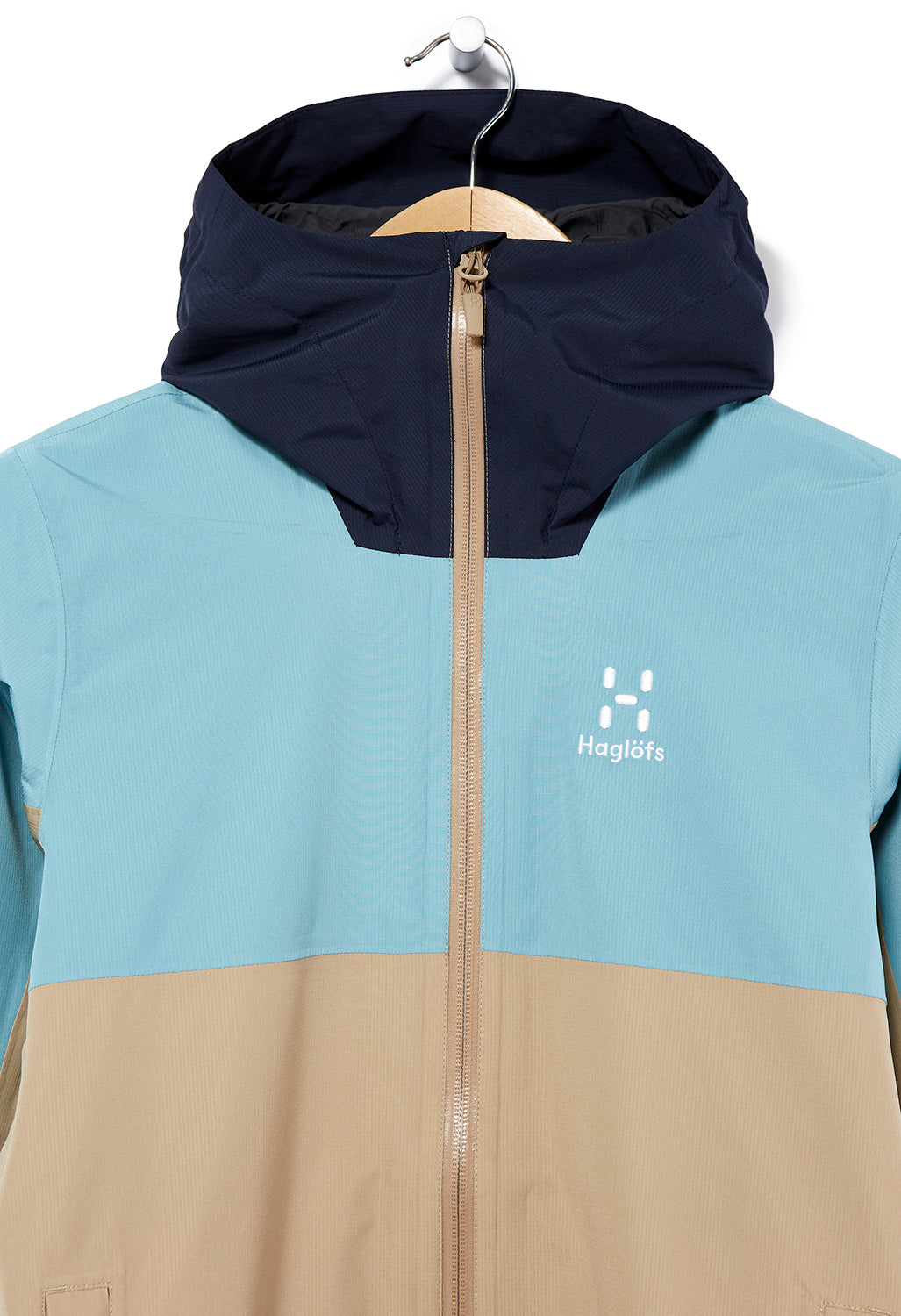 Haglöfs Women's Finch Proof Jacket - Sand/Frost Blue