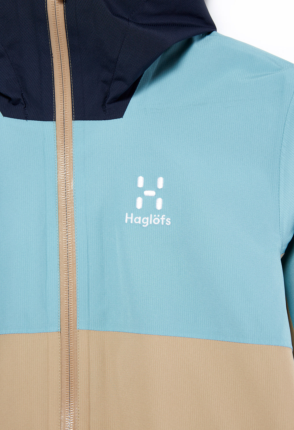 Haglöfs Women's Finch Proof Jacket - Sand/Frost Blue
