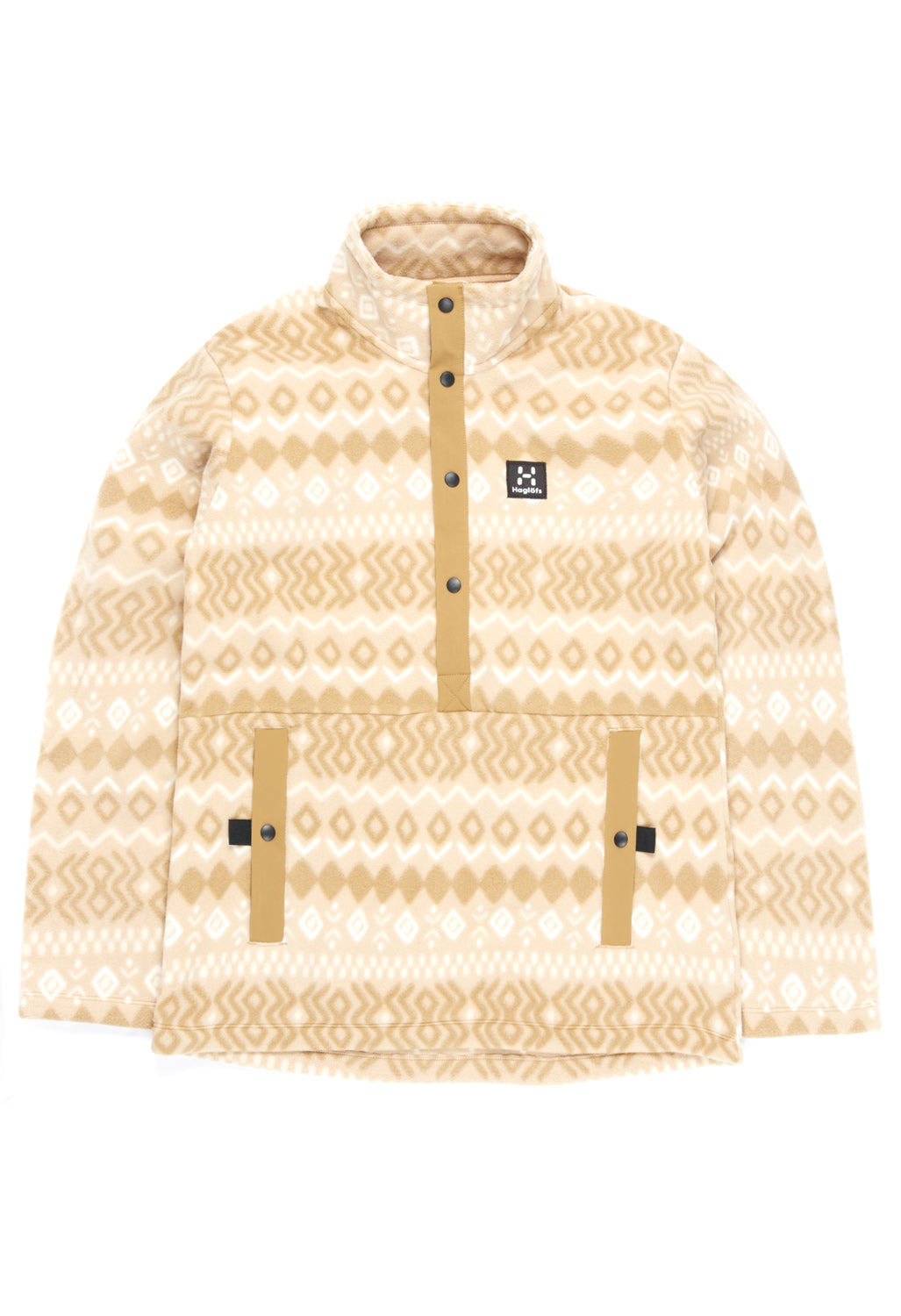 Haglofs Women's Mora Mid Fleece - Sand / Cinnamon Brown