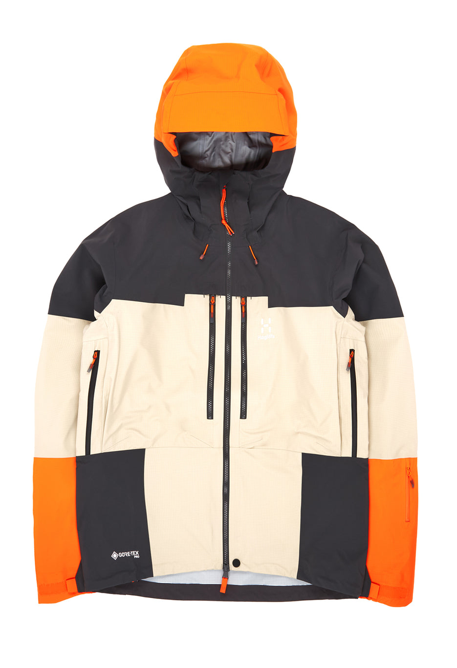 Haglofs Men's Spitz GORE-TEX Pro Jacket - Chalk Beige / Magnetite
