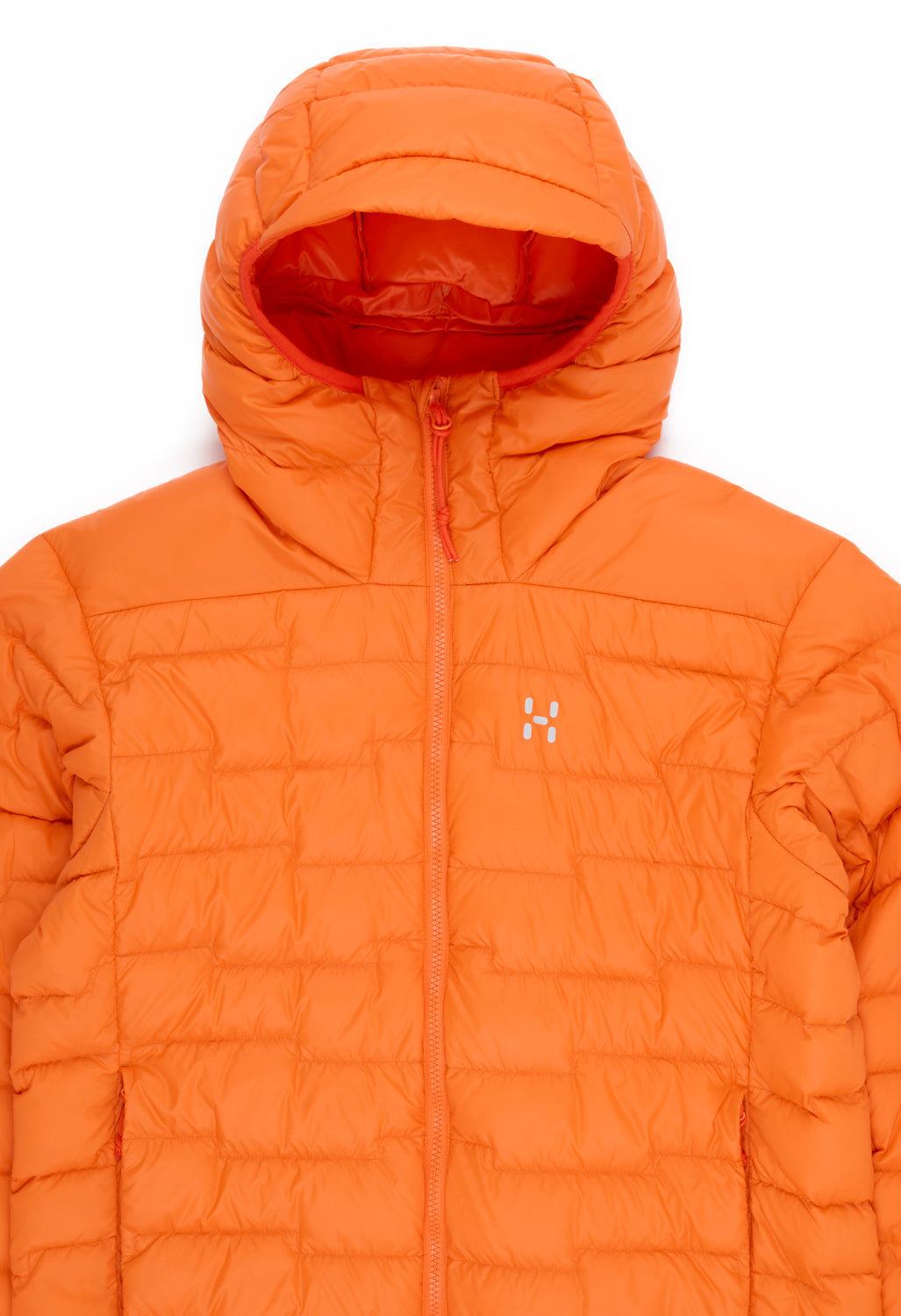 Haglofs Men's ROC Flash Down Hooded Jacket - Blaze Orange