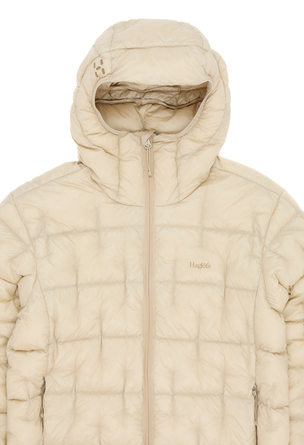 Haglofs Men's Hede Down Hood Jacket - Chalk Beige