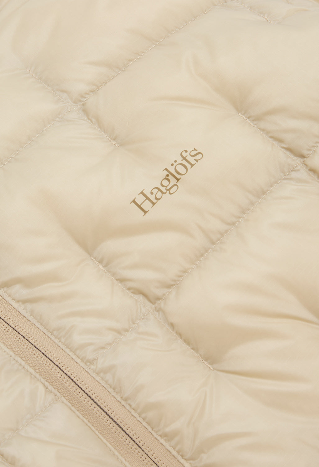 Haglofs Men's Hede Down Hood Jacket - Chalk Beige