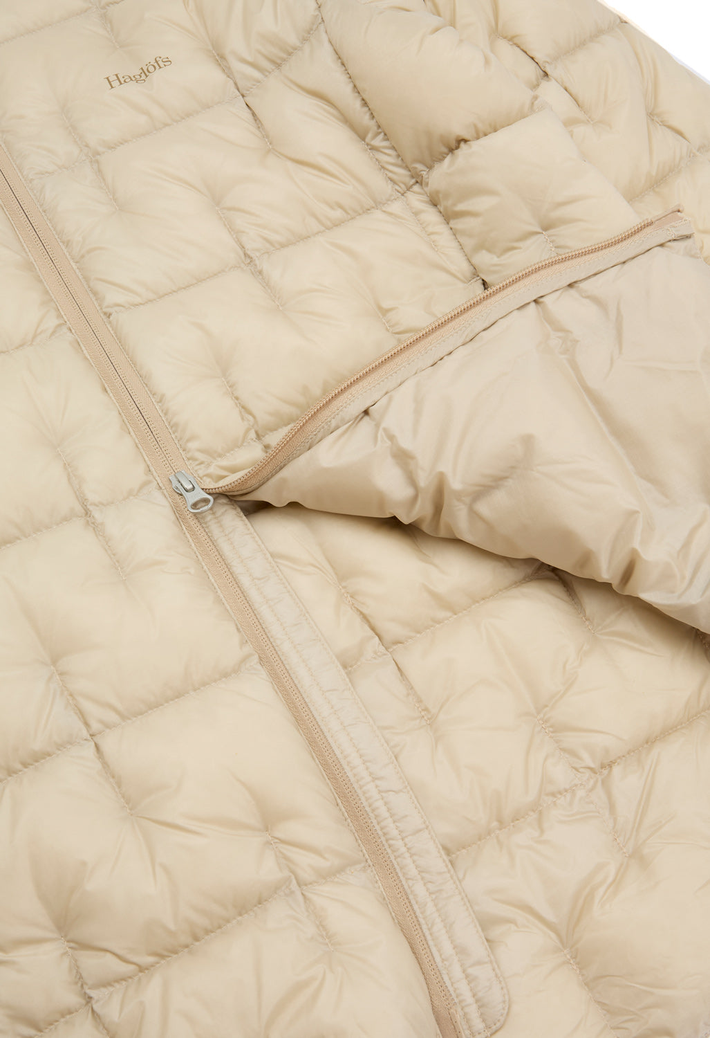 Haglofs Men's Hede Down Hood Jacket - Chalk Beige