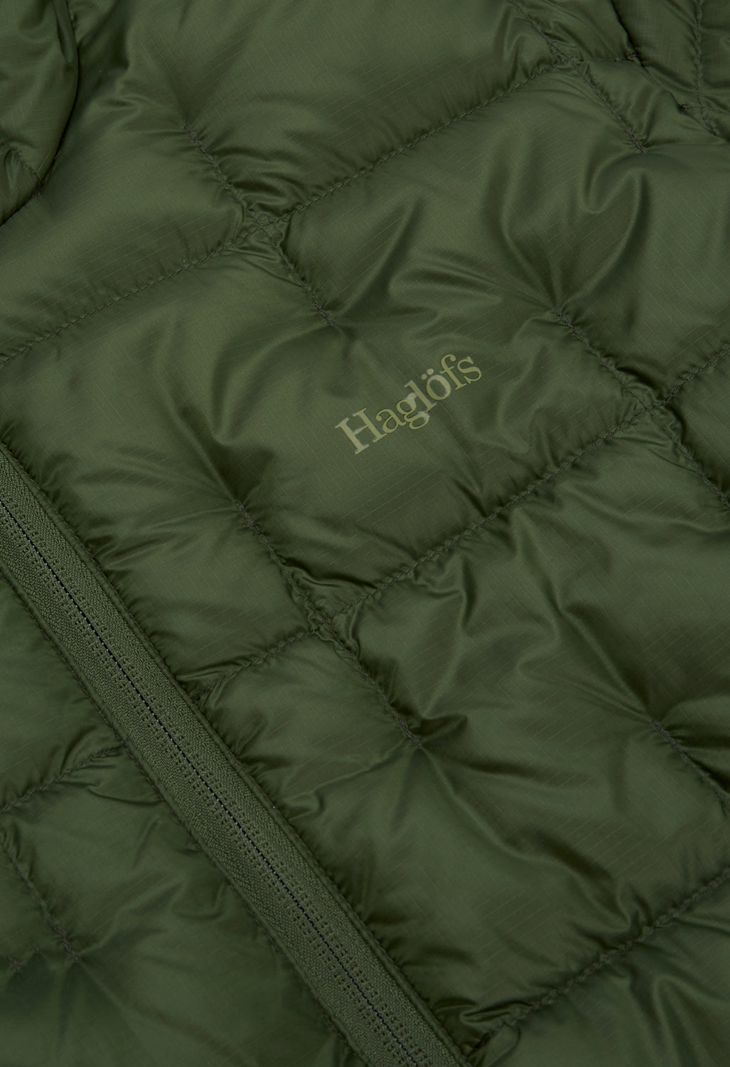 Haglofs Men's Hede Down Hood Jacket - Seaweed Green