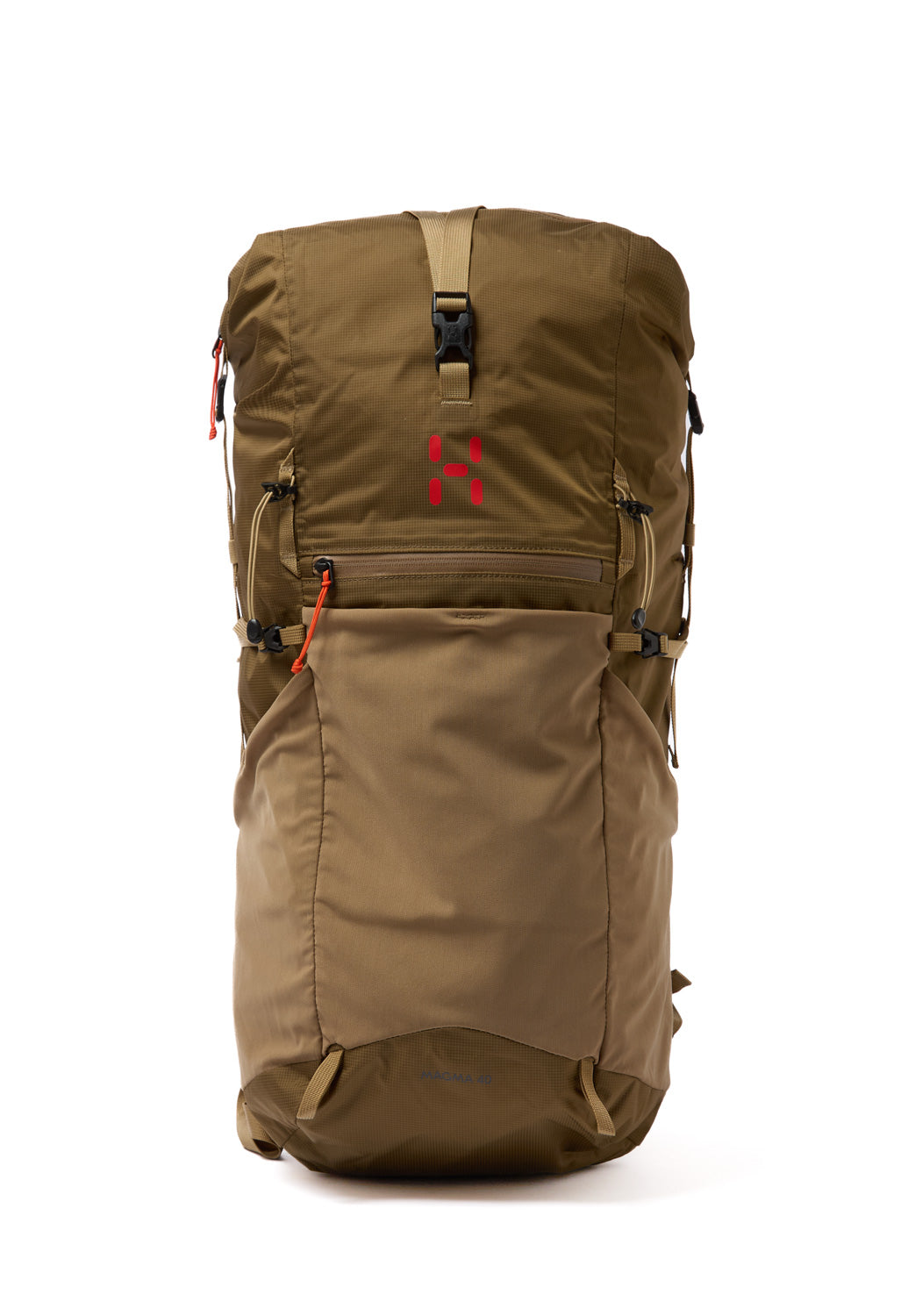 Haglofs Magma Roll-top 40 WR Backpack - Teak Brown / Oak Brown