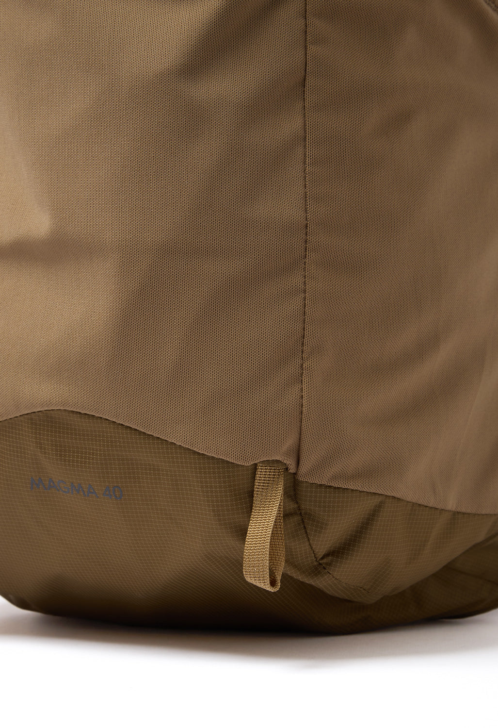 Haglofs Magma Roll-top 40 WR Backpack - Teak Brown / Oak Brown