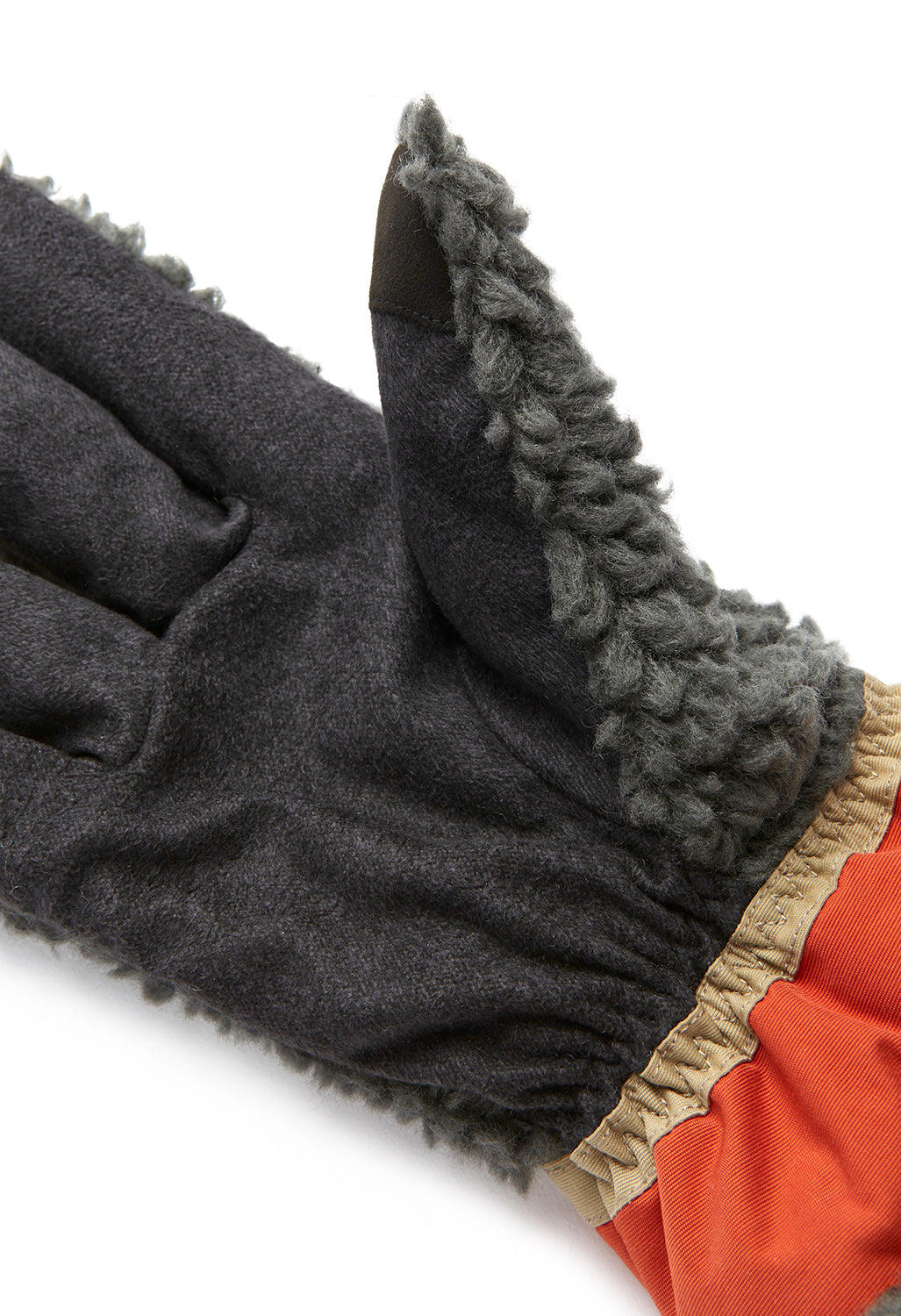 Elmer Deep Pile Gloves - Khaki