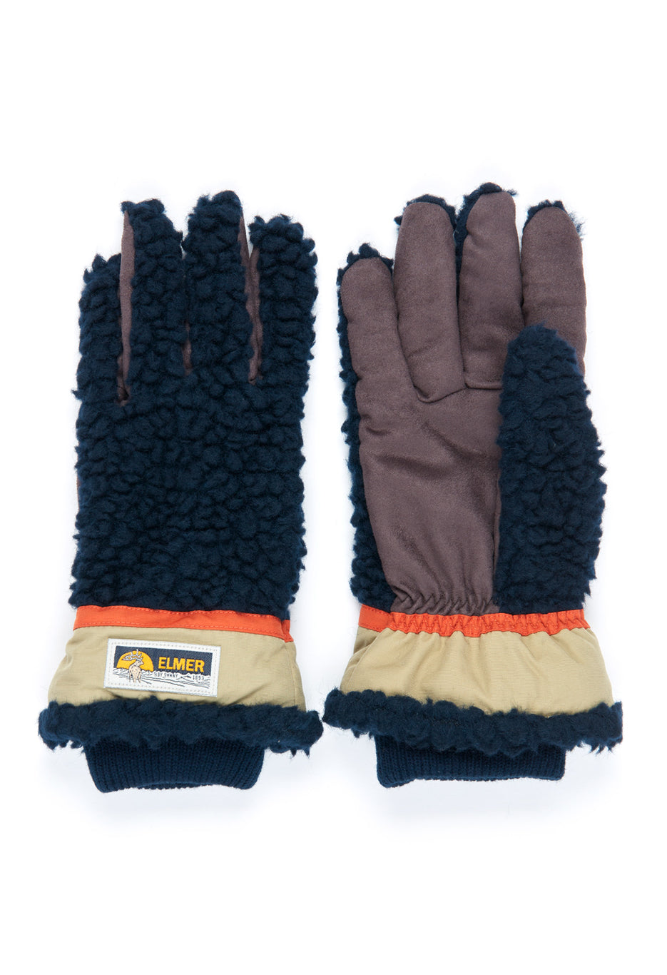 Elmer Deep Pile Gloves - Navy