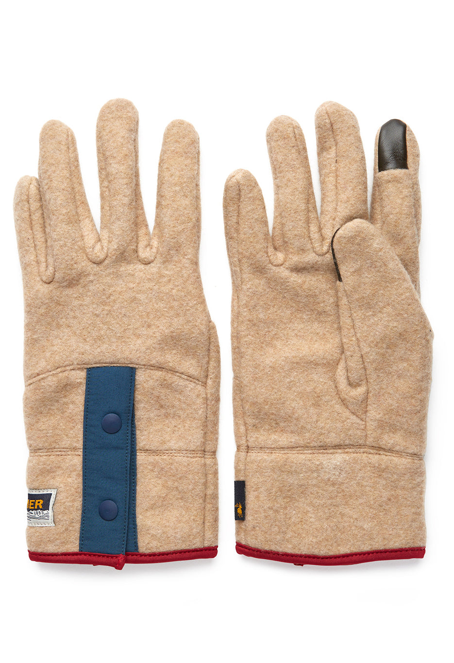 Elmer Recycled Wool Fleece Gloves 0