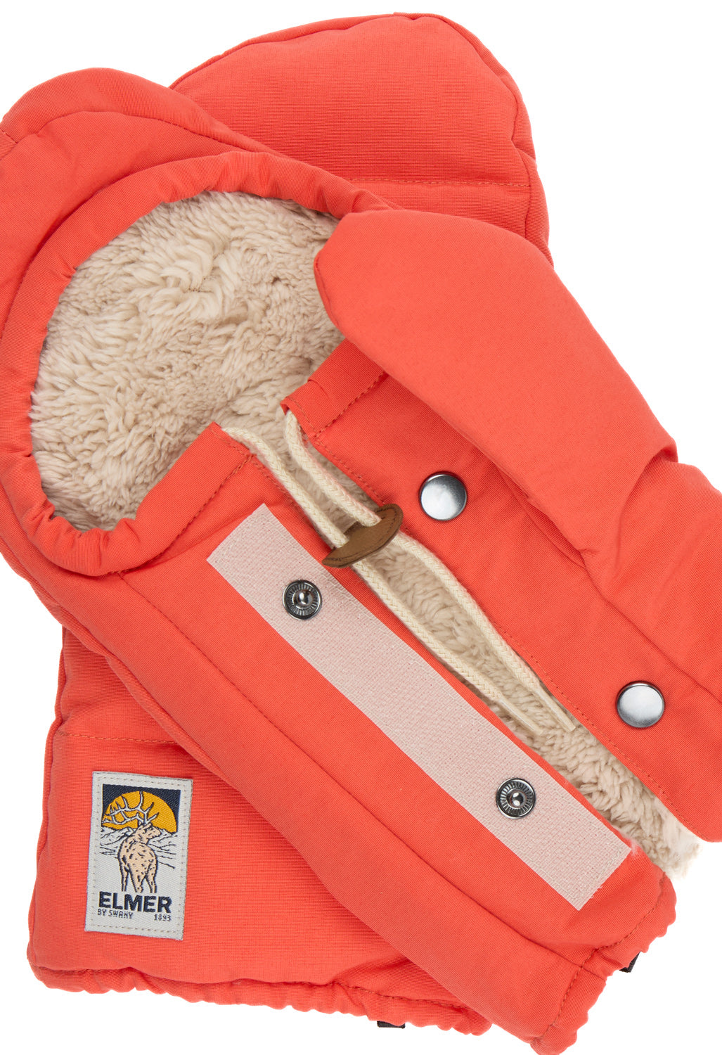 Elmer Cover Down Mittens - Orange
