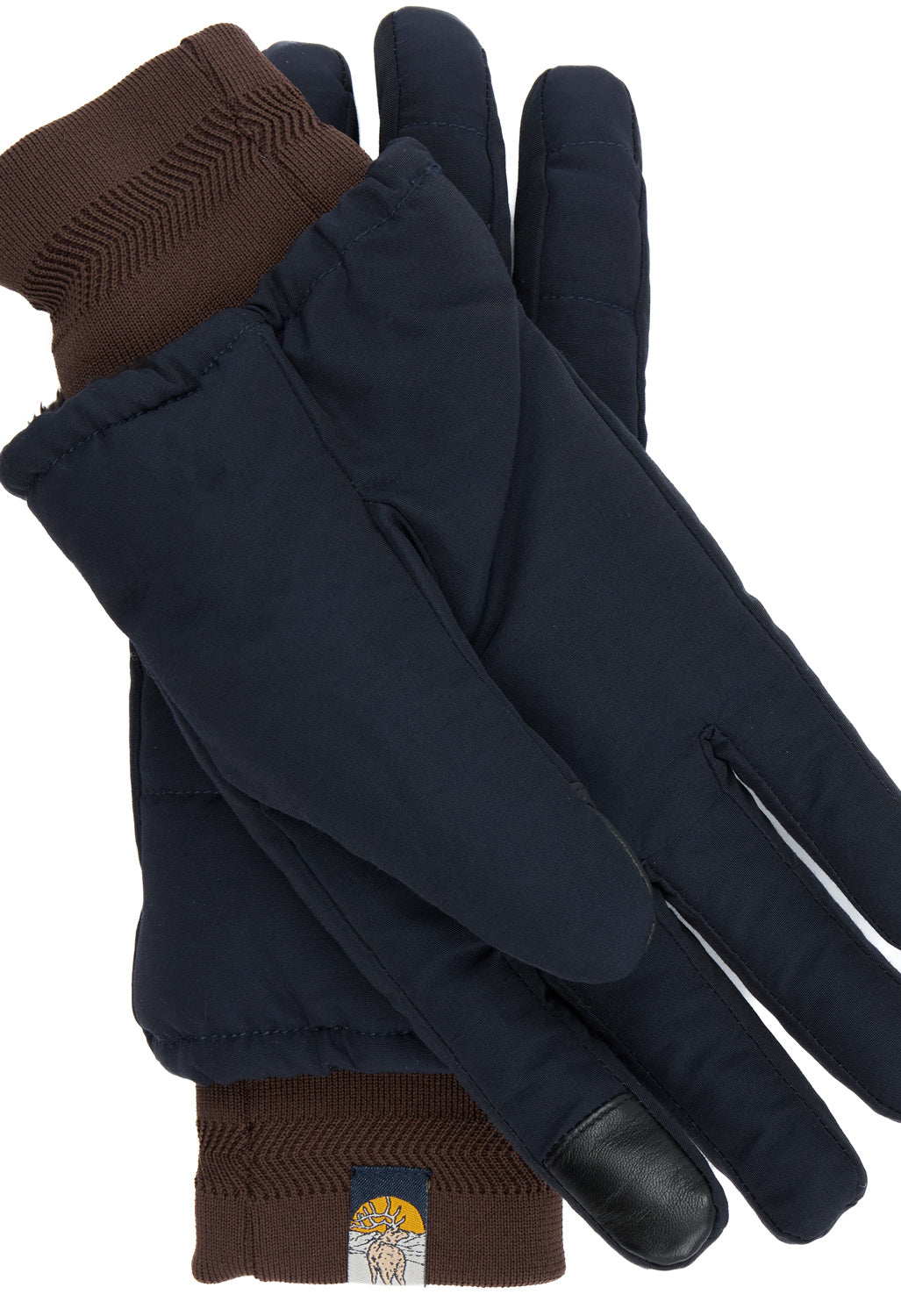 Elmer Knit Cuff Gloves - Navy