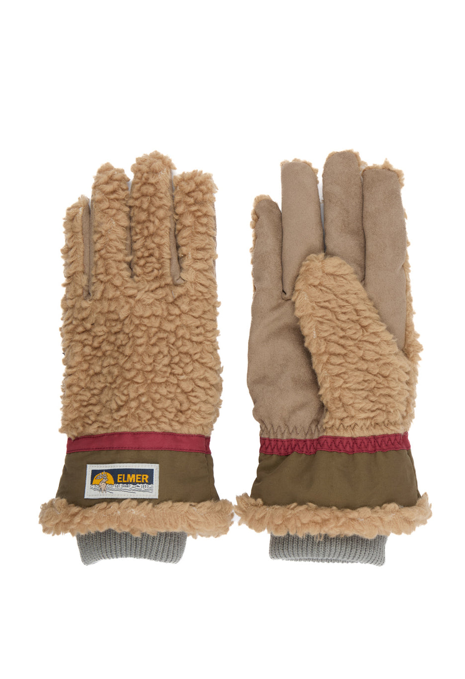 Elmer Teddy Gloves - Camel