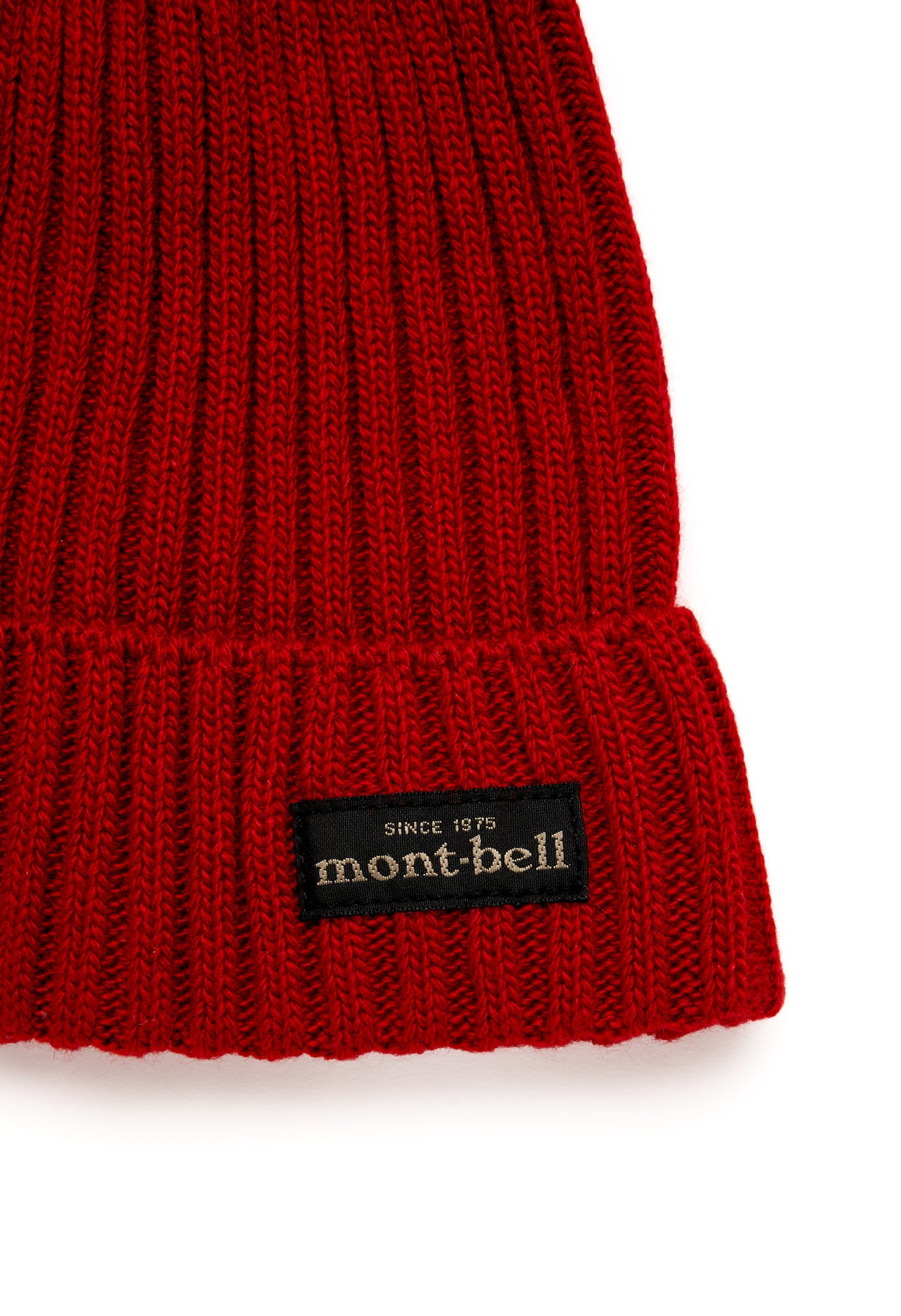 Montbell Light Rib Knit Watch Cap #2 - Red Brick