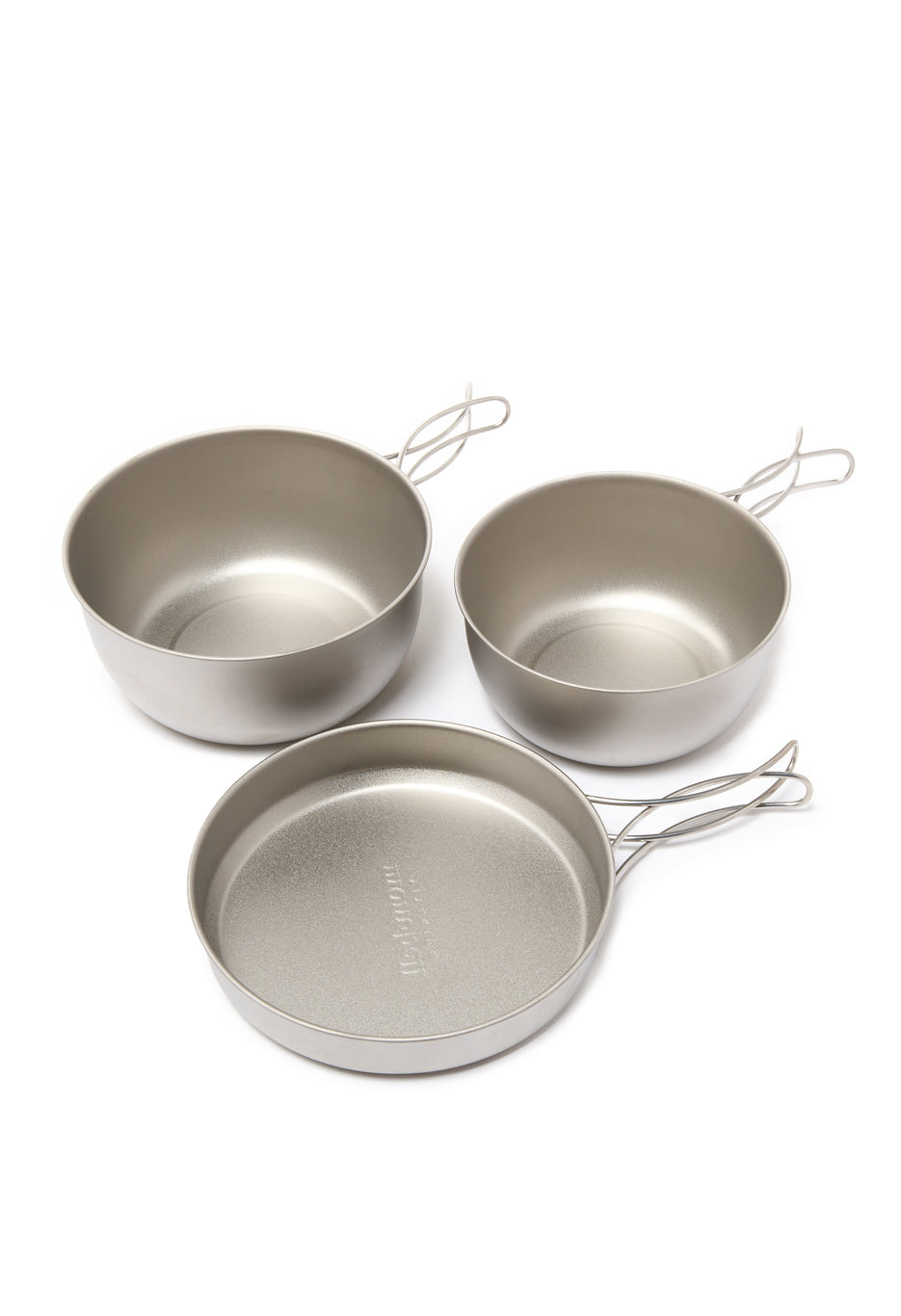 Montbell Titanium Bowl Dish Set