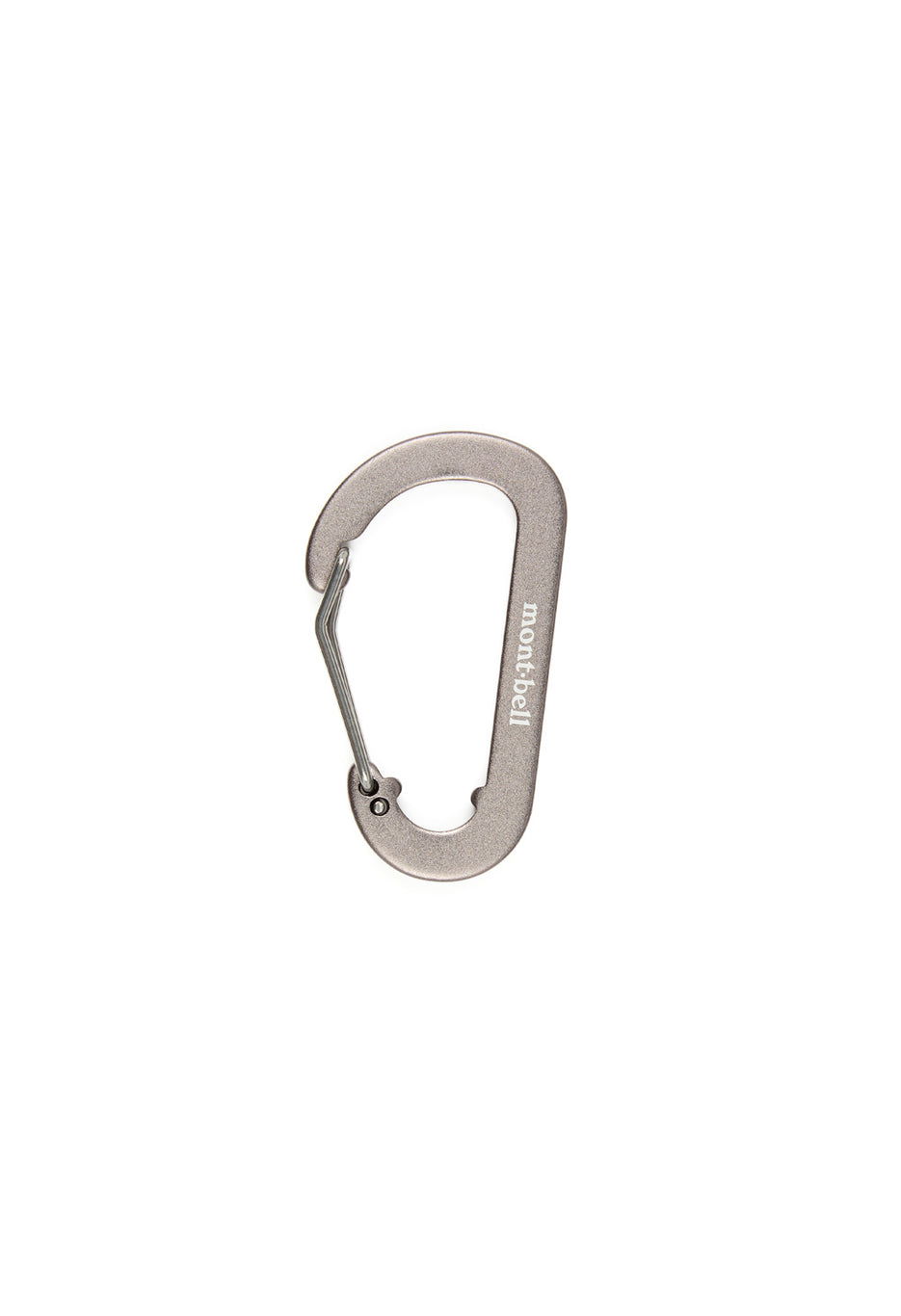 Montbell Key Carabiner Flat D Kan 6 - Gunmetal