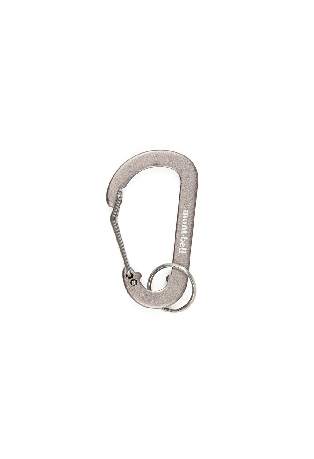 Montbell Key Carabiner Flat D Kan 6 - Gunmetal