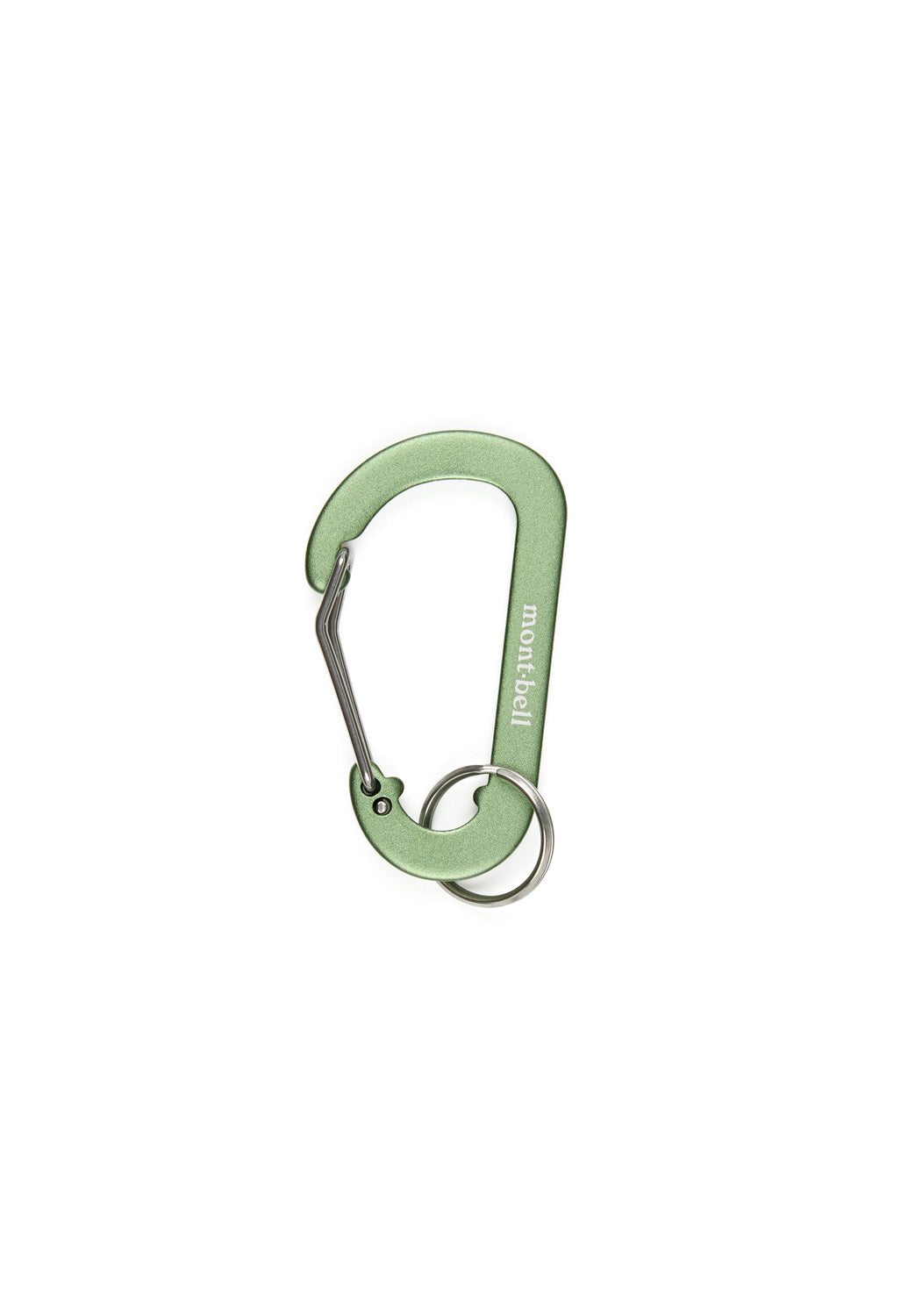 Montbell Key Carabiner Flat D Kan 6 - Sage