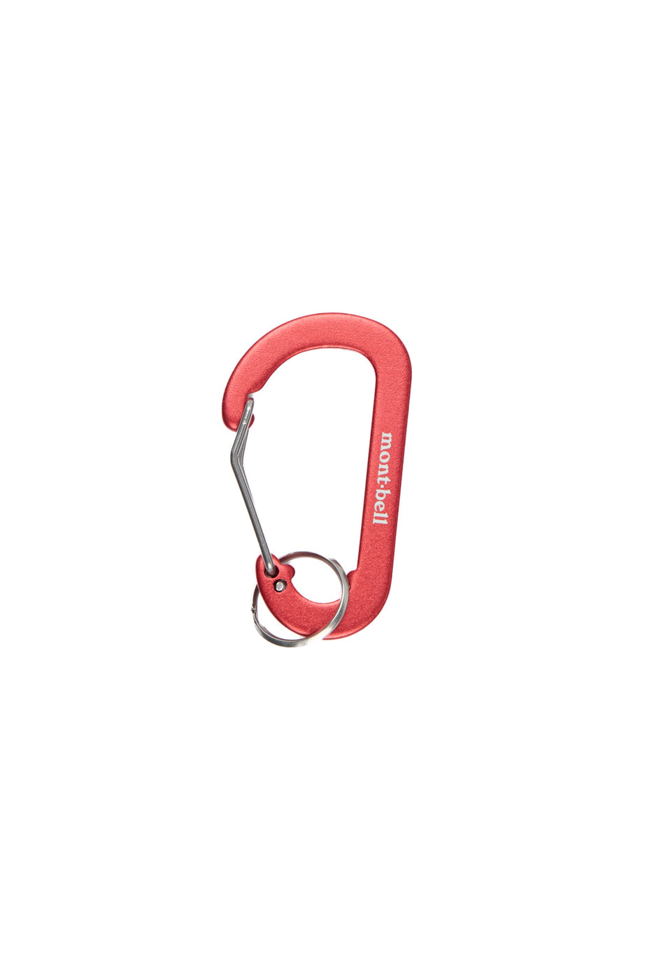 Montbell Key Carabiner Flat D Kan 6 - Vermillion